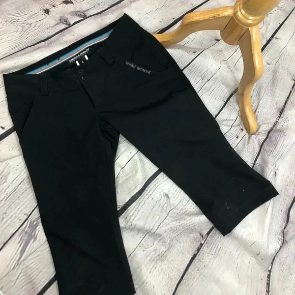 under armour performance capri sz 4 sportswear golf athletic - Picture 2 of 4